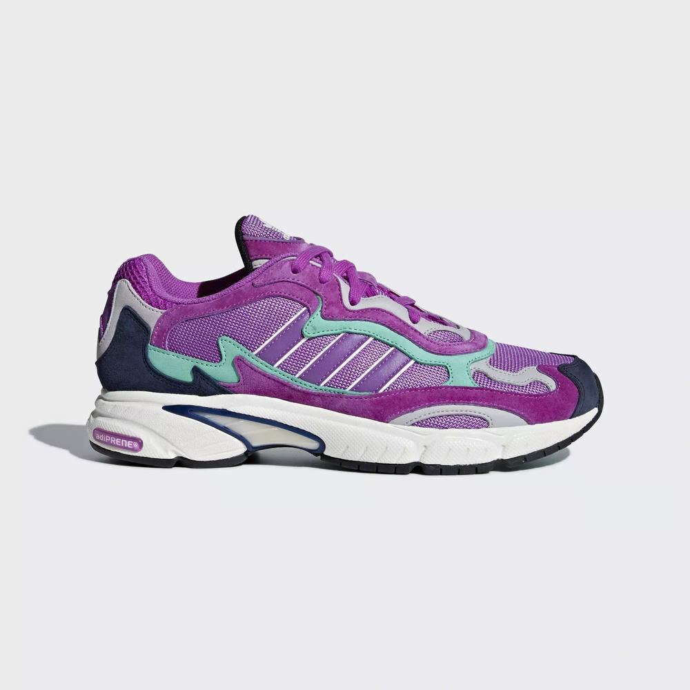 Adidas Temper Run Tenis Morados Para Hombre (MX-44472)